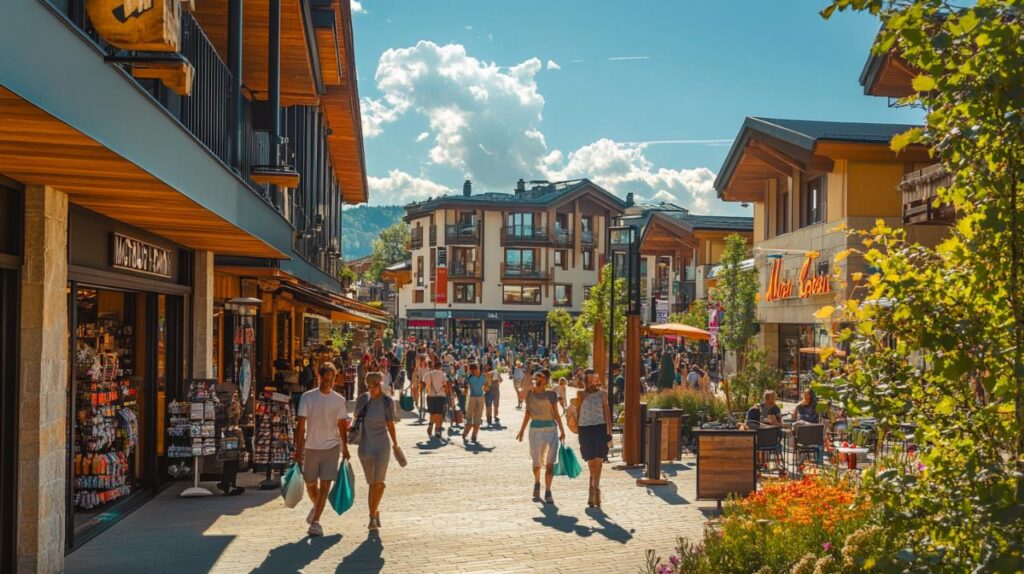 Centre commercial proche de Megève : Shopping et services pour trouver le cadeau souvenir parfait